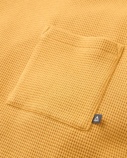 Rincon LS T-Shirt - Spruce Yellow - Flatlay