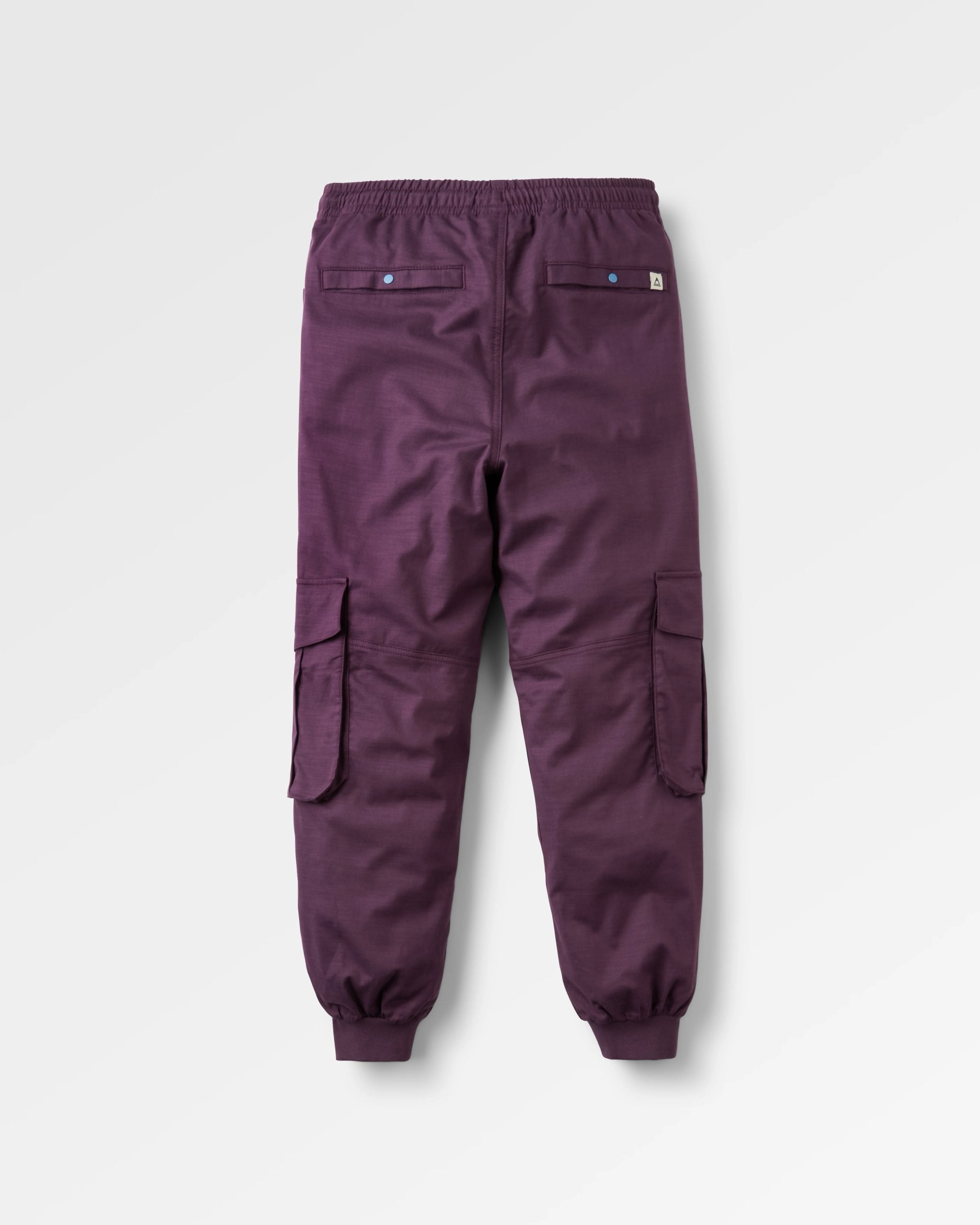 Hydrilla Trouser - Deep Plum - Flatlay