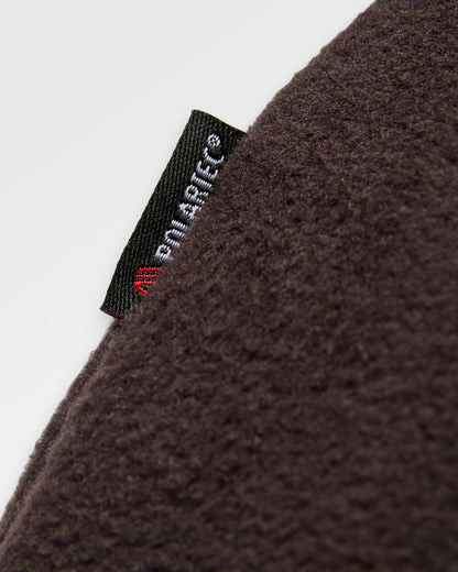 Woodlander Polar Fleece - Caramel/Espresso - Flatlay