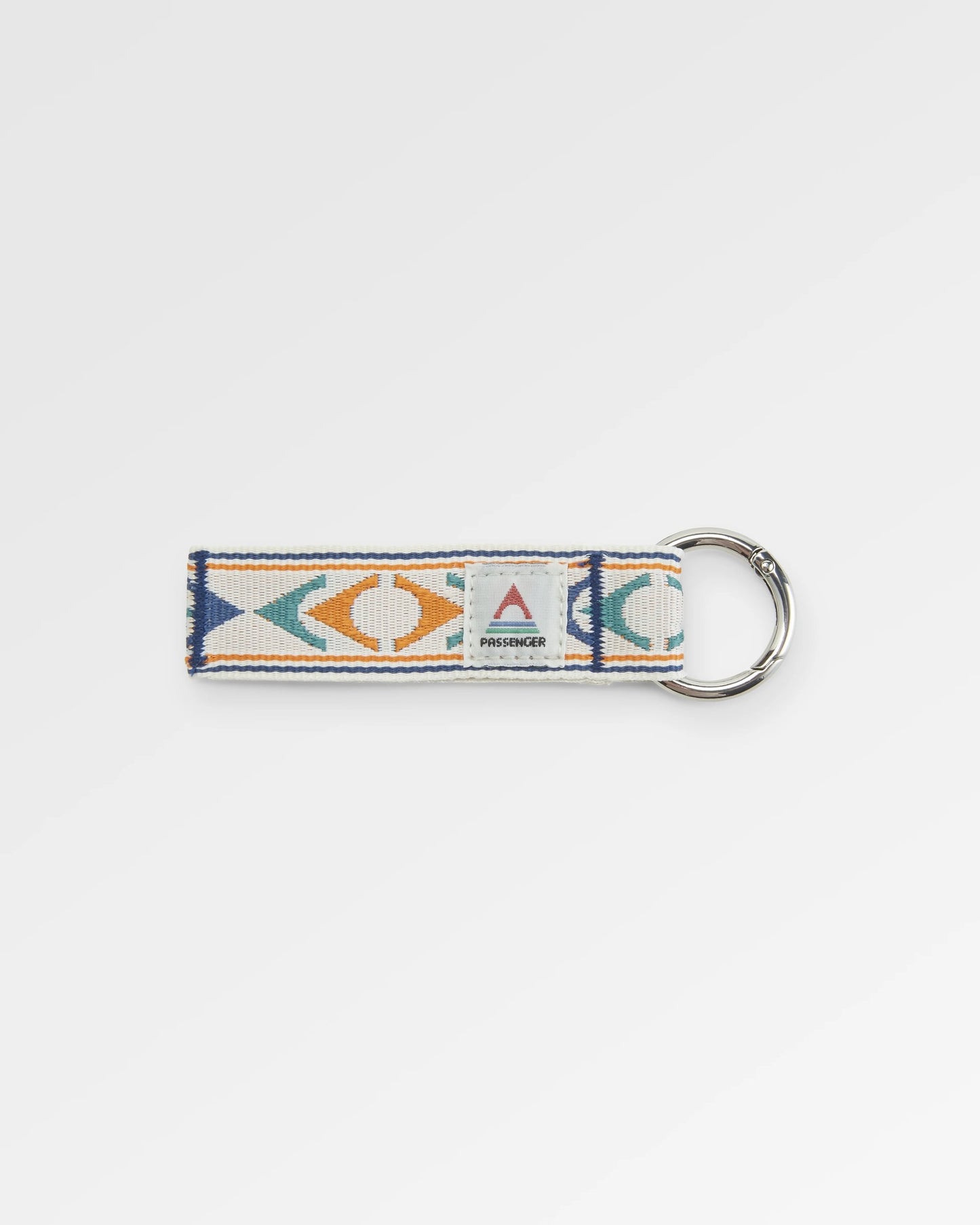 Travel Key Ring - Stepping Stone - Sunrise Orange/Birch