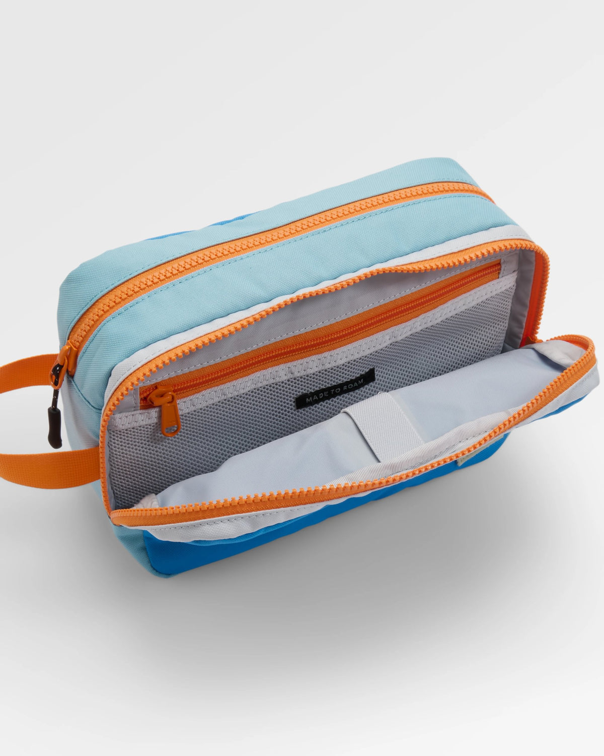 Travel Wash Kit - Retro Blue/ Marine Blue - Flatlay