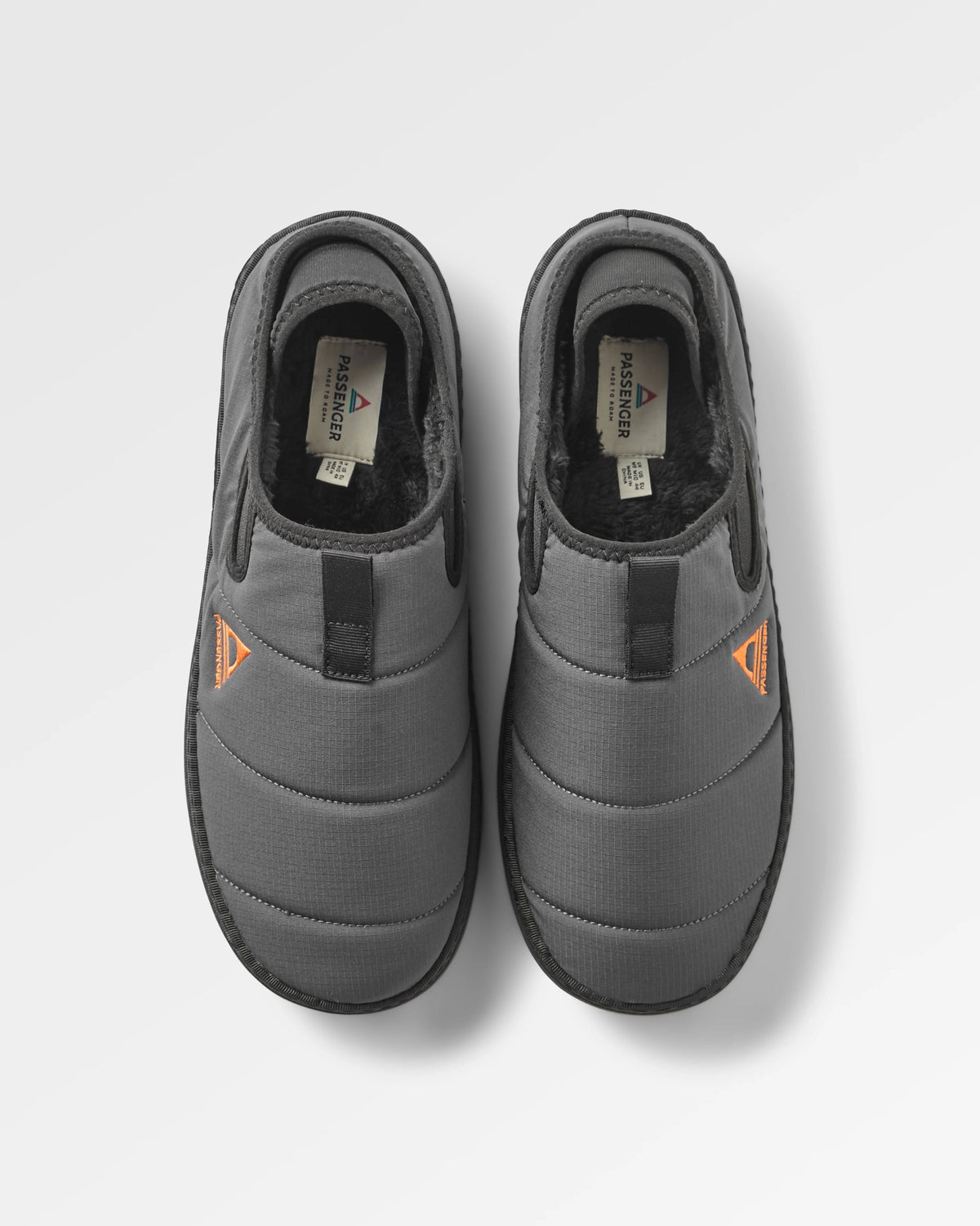 Roamer Men's Slipper - Charcoal - Flatlay