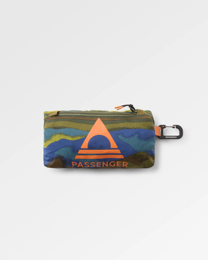 Gusto 2.0 Windshell Anorak - Reflection Khaki - Flatlay