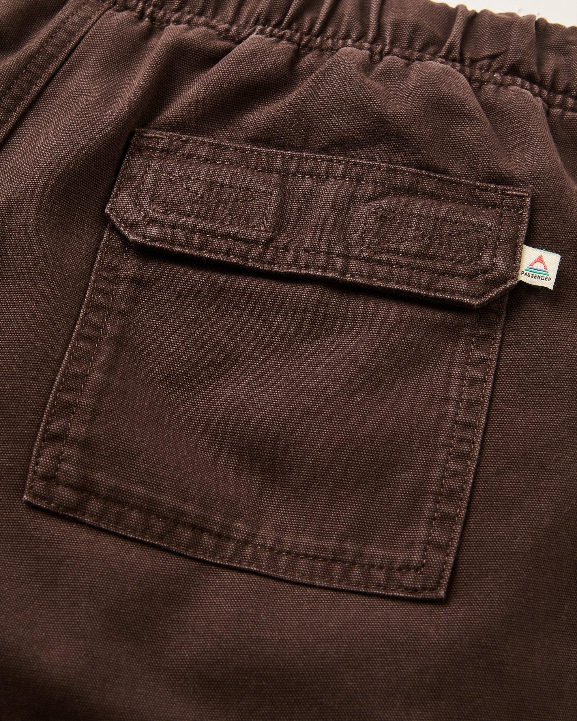 Apex Cargo Cotton Short - Espresso - Flatlay