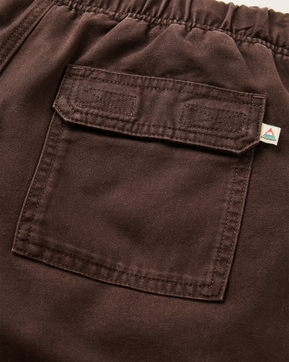 Apex Cargo Cotton Short - Espresso - Flatlay
