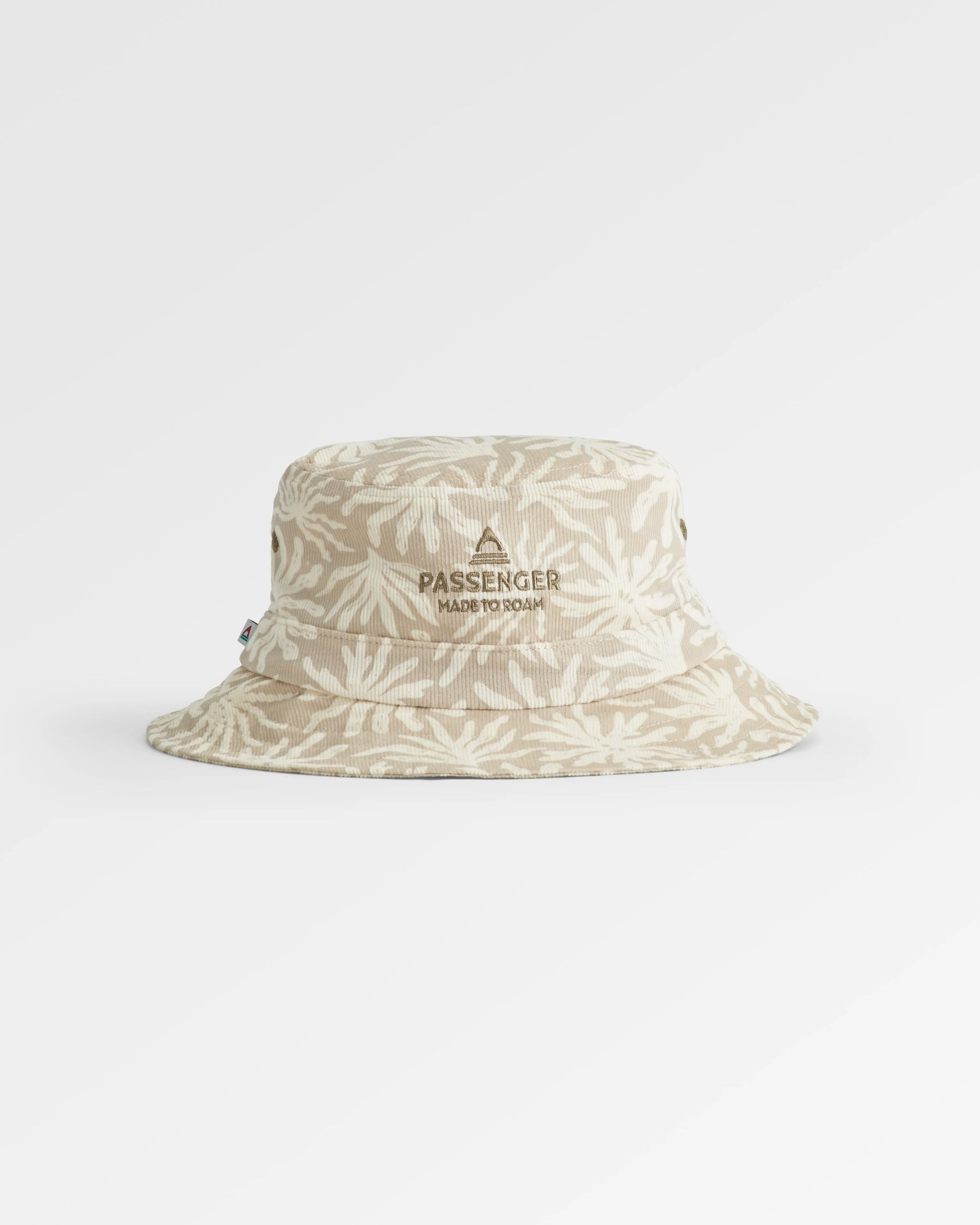 Seaweed Organic Cotton Bucket Hat - Golden Spice/ Seaweed Pebble Grey