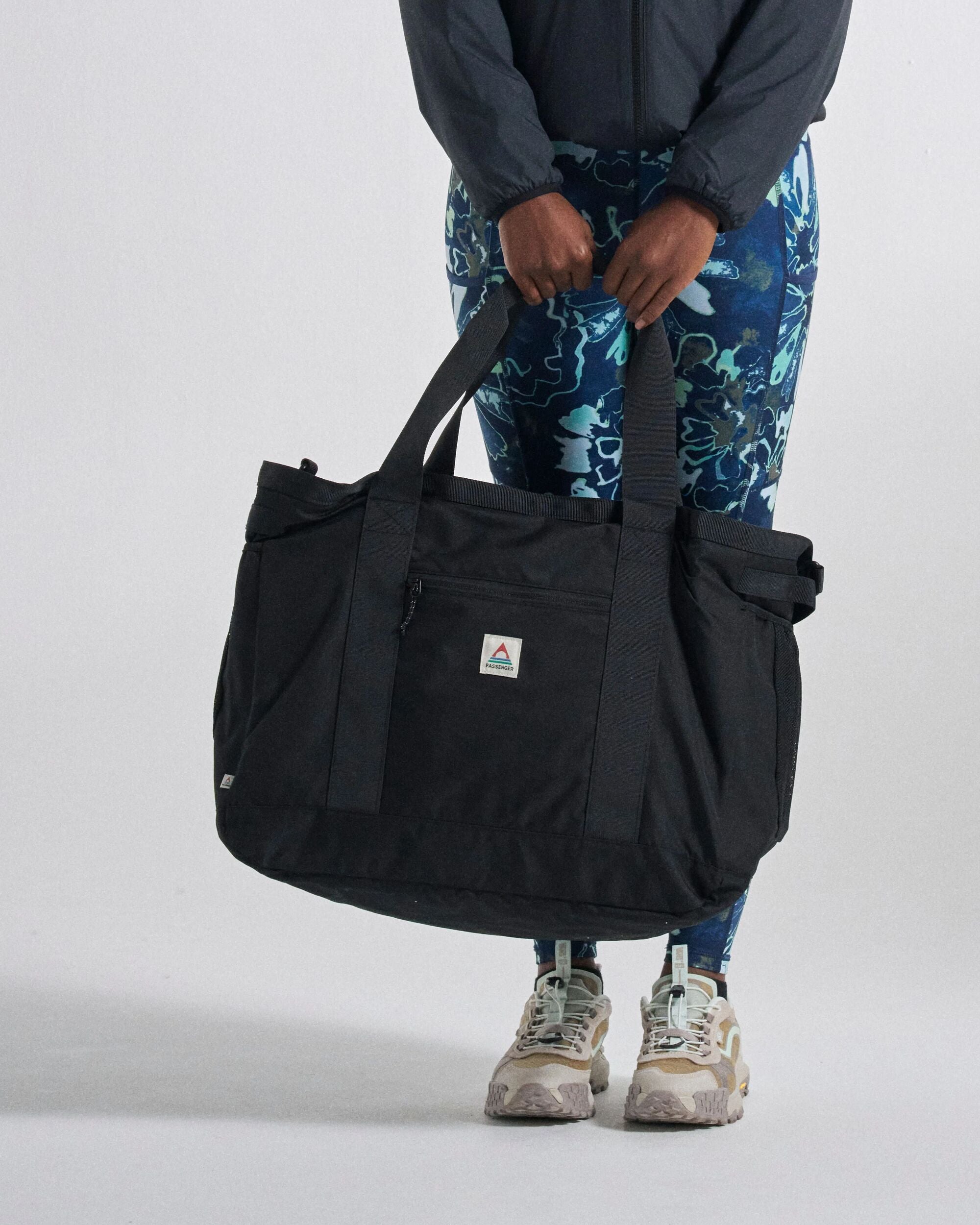 Boondocker Gear Tote 48L - Black - Studio Model - Female