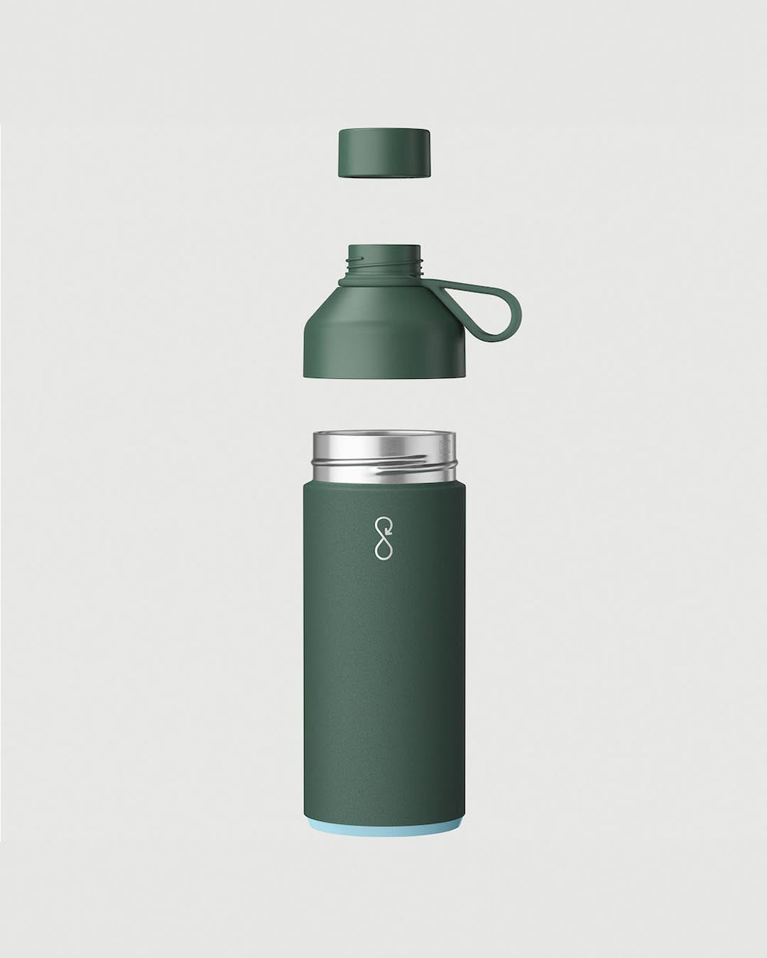 Big Ocean Bottle 1 Litre - Passenger Forest Green - Flatlay