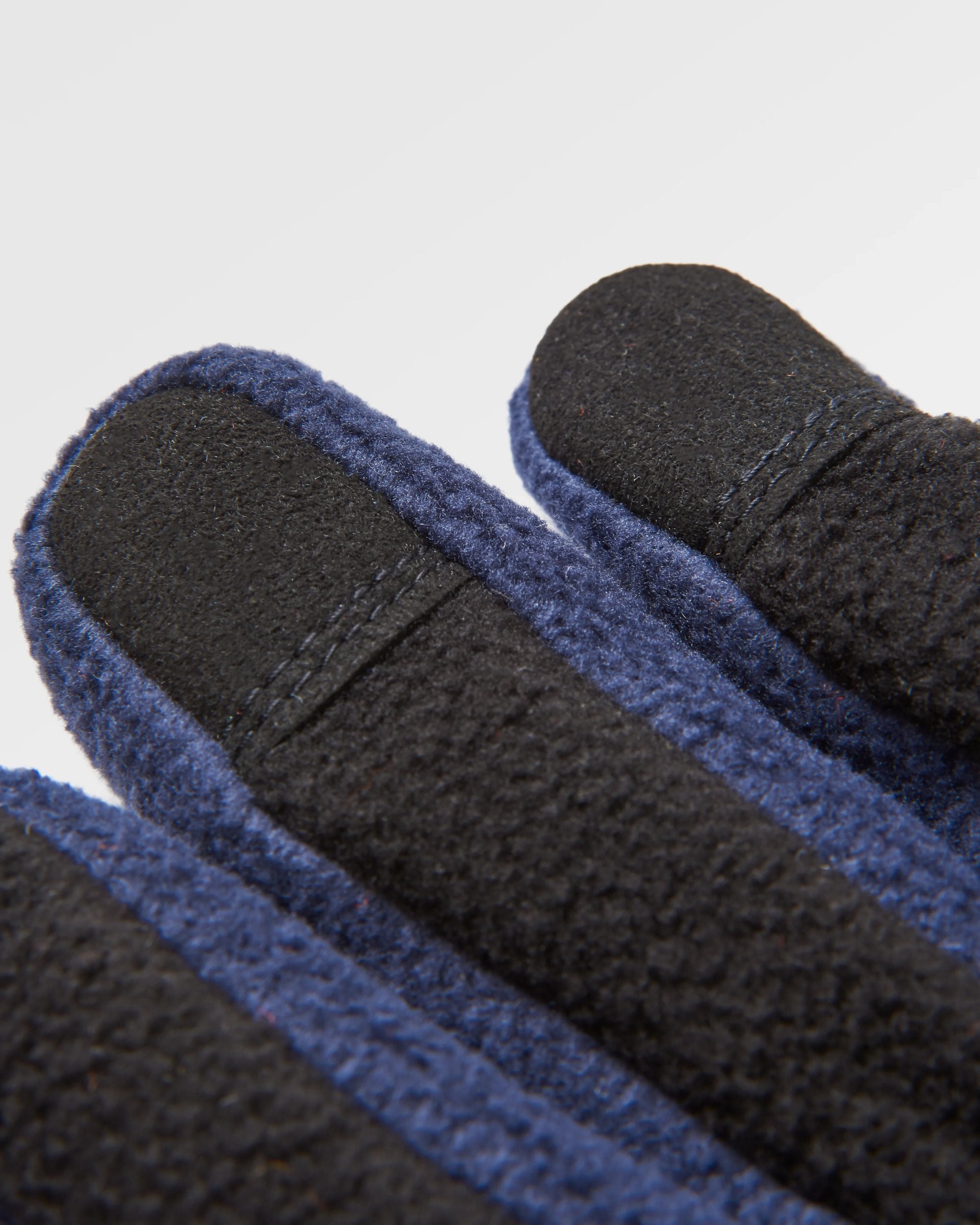 Daytrip Recycled Polar Fleece Touch Screen Gloves - Rich Navy - Flatlay