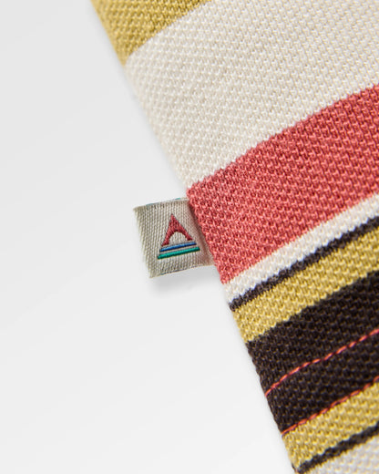 Wild Pine Stripe T-Shirt - Redwood Multi Stripe - Flatlay