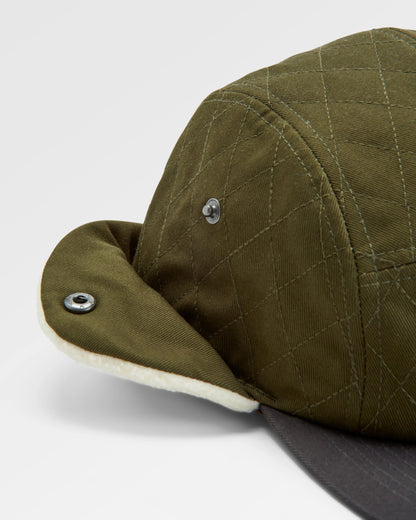 Nightfall Recycled Polar Fleece Lined Hat - Dusty Olive