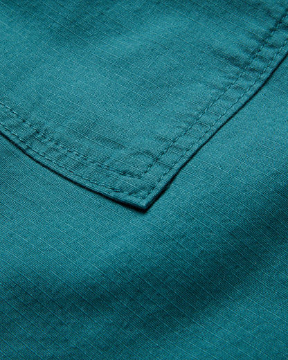 Kimmer Ripstop Cotton Short - Mediterranean - Flatlay