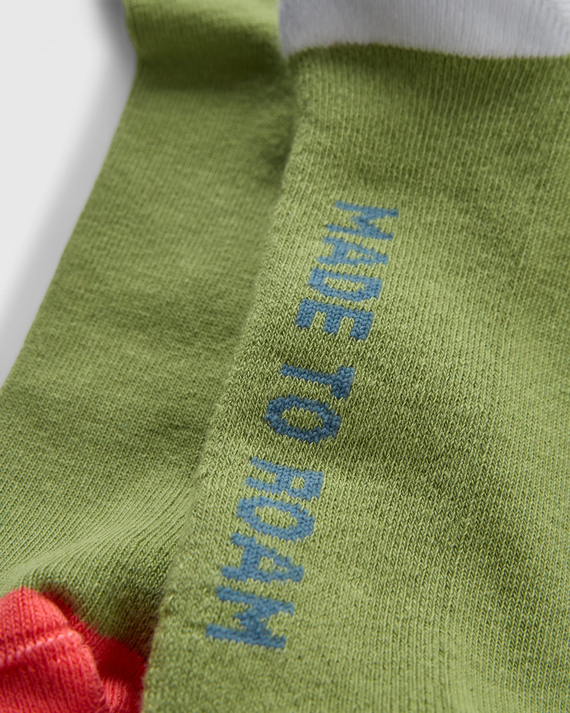 Organic Midweight Crew Socks - Pistachio