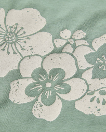Roamscreen UPF50 Women's LS T-Shirt - Pistachio - Flatlay