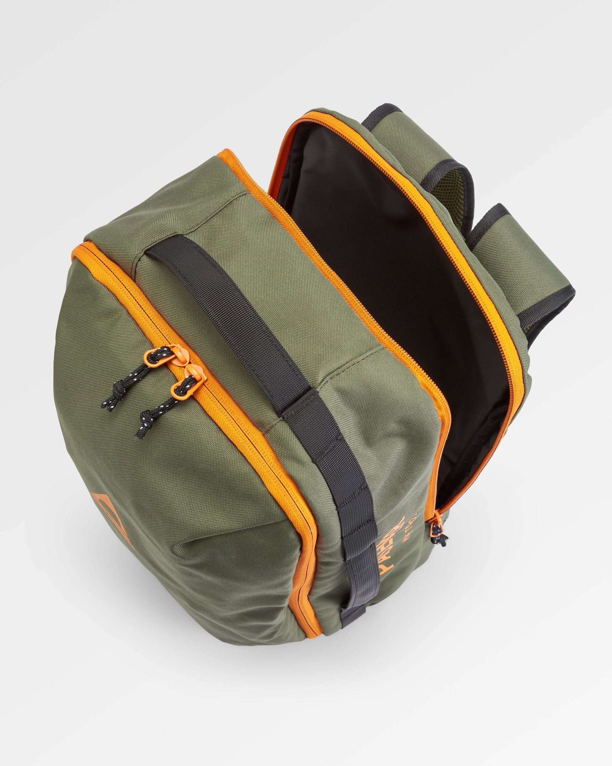 Stratos Duffel Backpack - Khaki - Flatlay