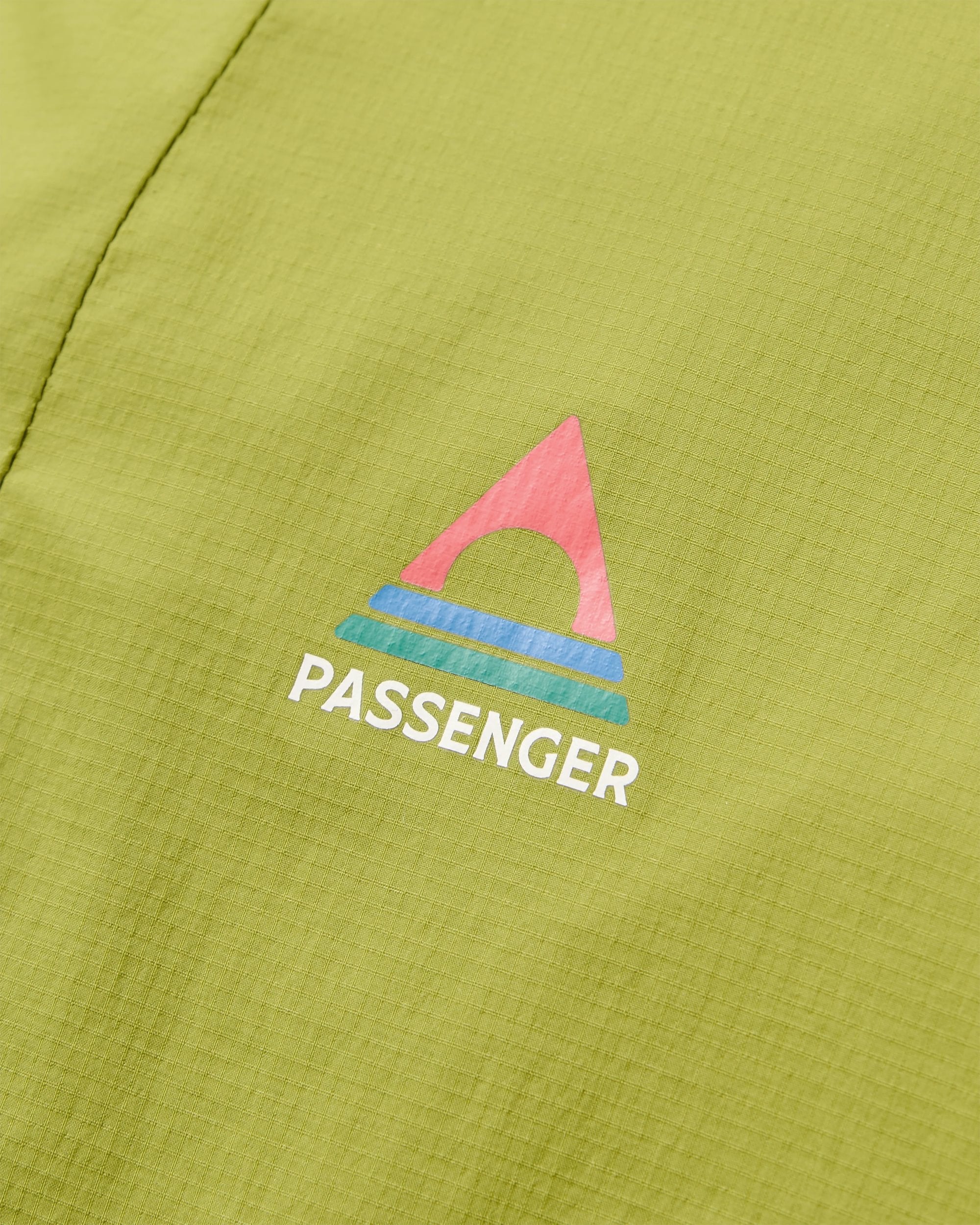 Gusto Windshell Anorak - Tea Green - Flatlay