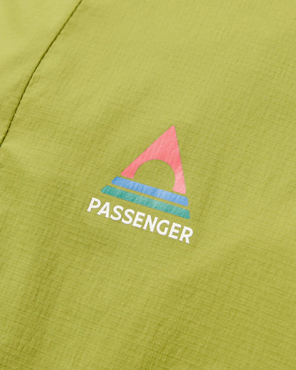 Gusto Windshell Anorak - Tea Green - Flatlay