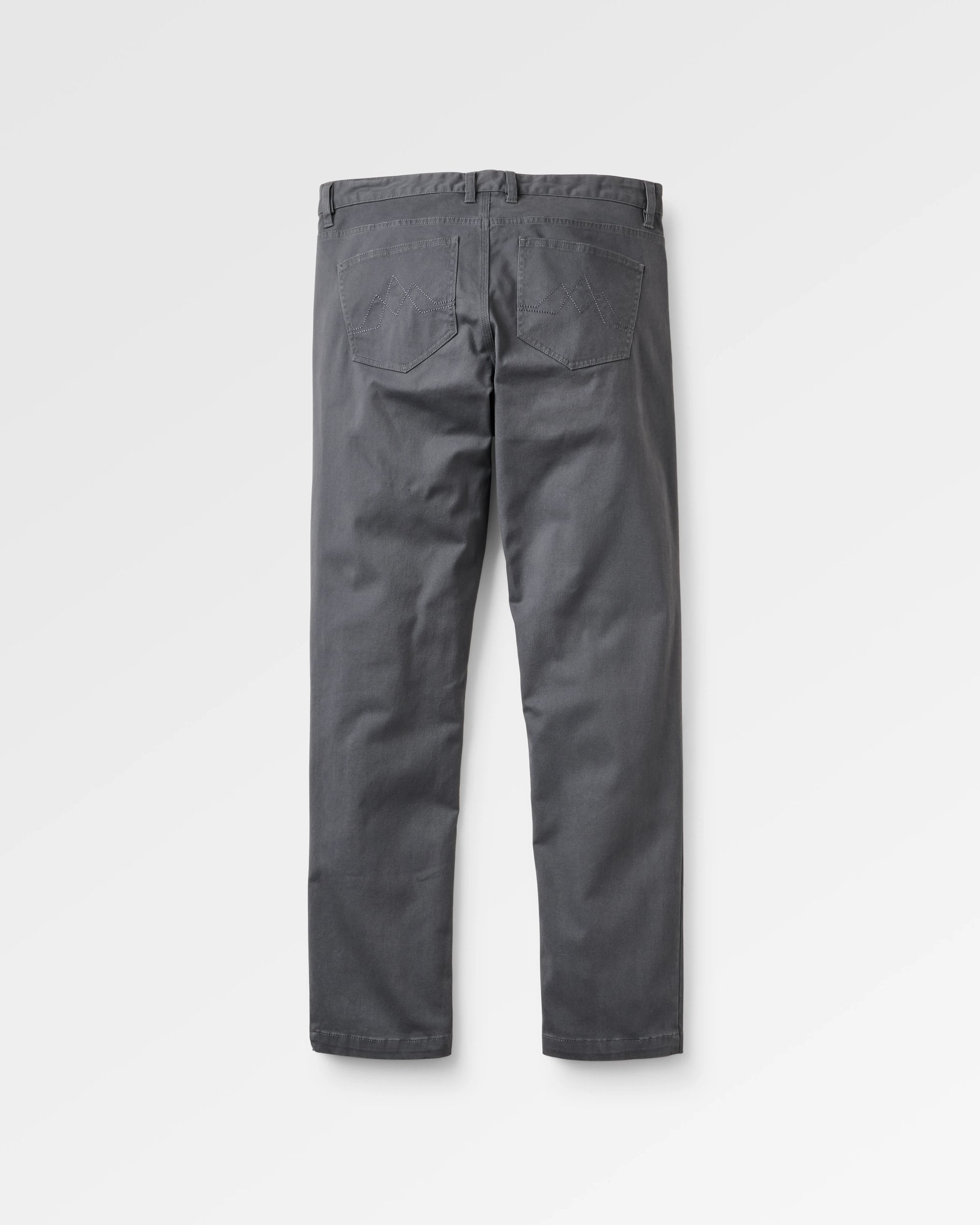 365 5 Pocket Trouser - Charcoal - Flatlay
