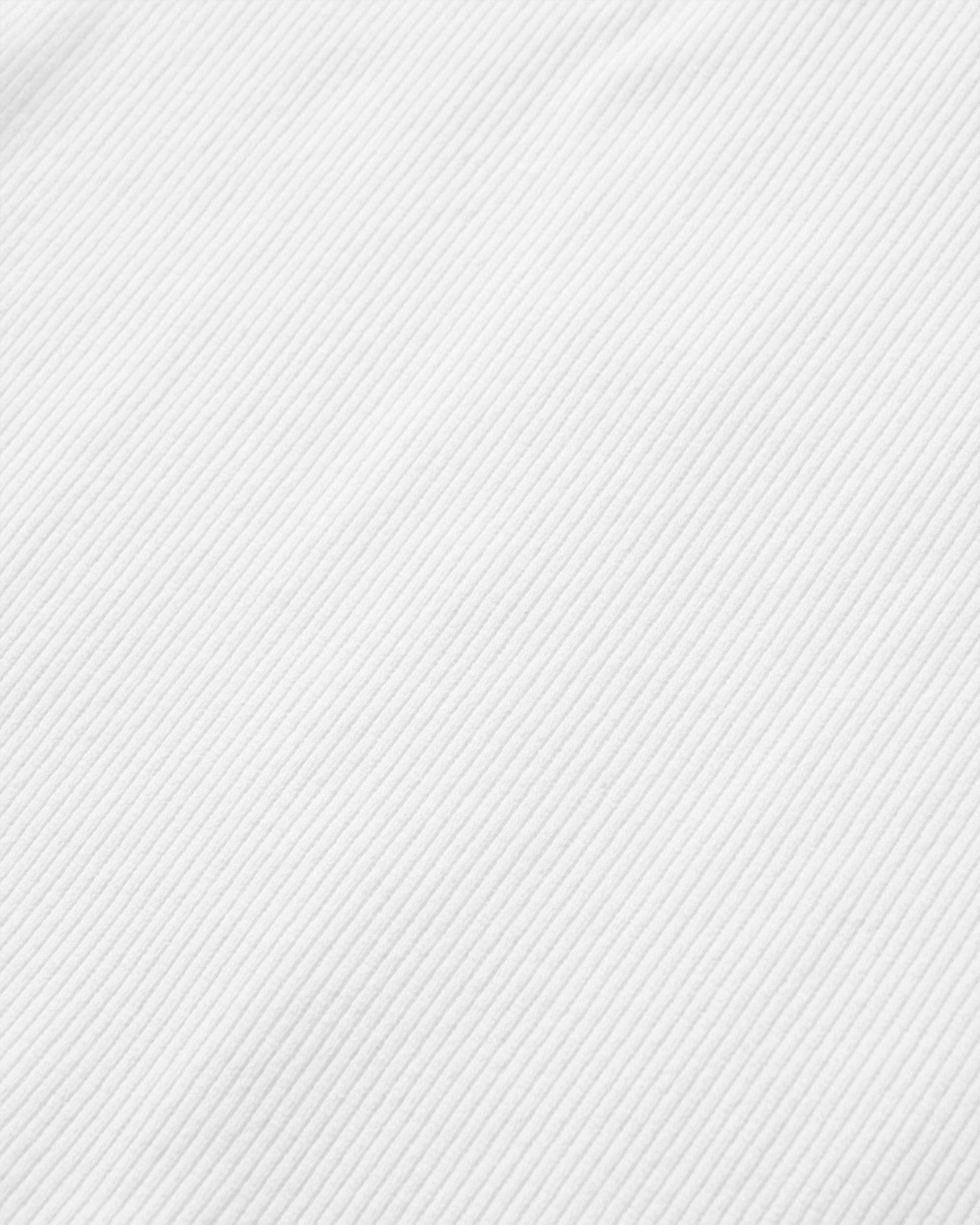 Atmos Ribbed Tank Vest - White - Flatlay