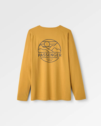 Sedona Drirelease® Active LS T-Shirt - Dusty Ochre - Flatlay