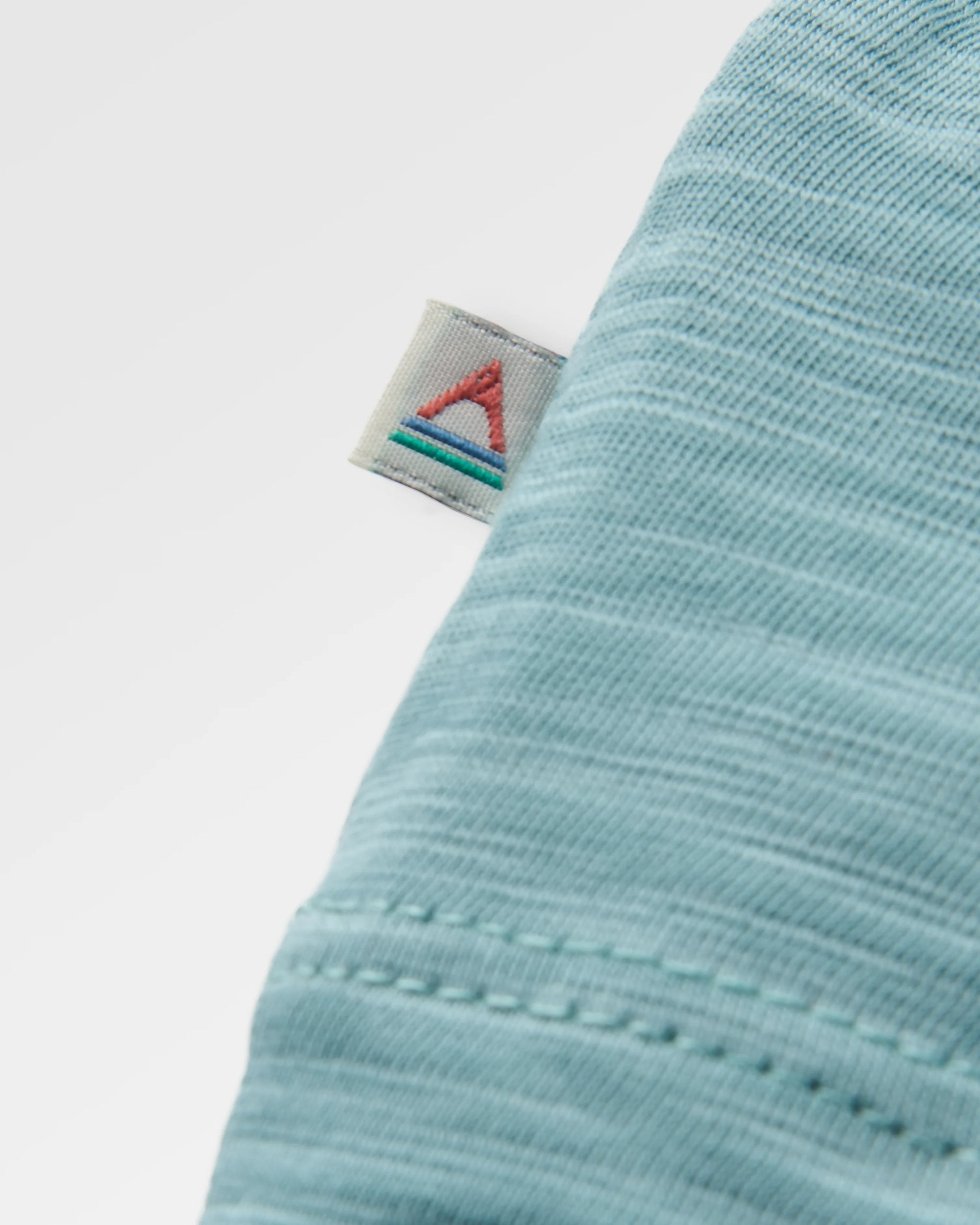 Daze Recycled Cotton T-Shirt - Arctic - Flatlay