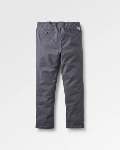 Adventurer Organic Canvas Trouser - Charcoal - Flatlay