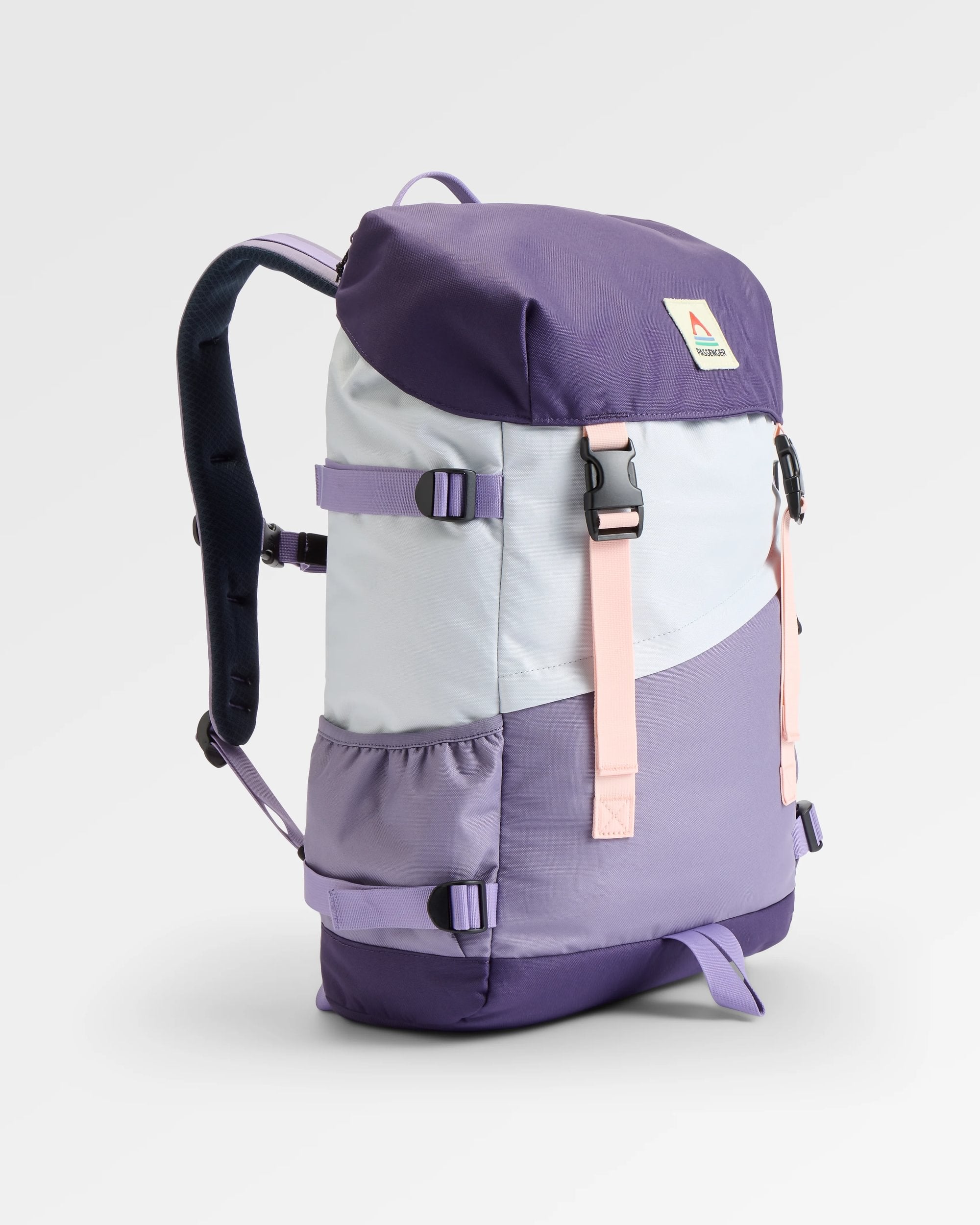 Boondocker 26L Backpack - Heather/ Deep Purple - Flatlay
