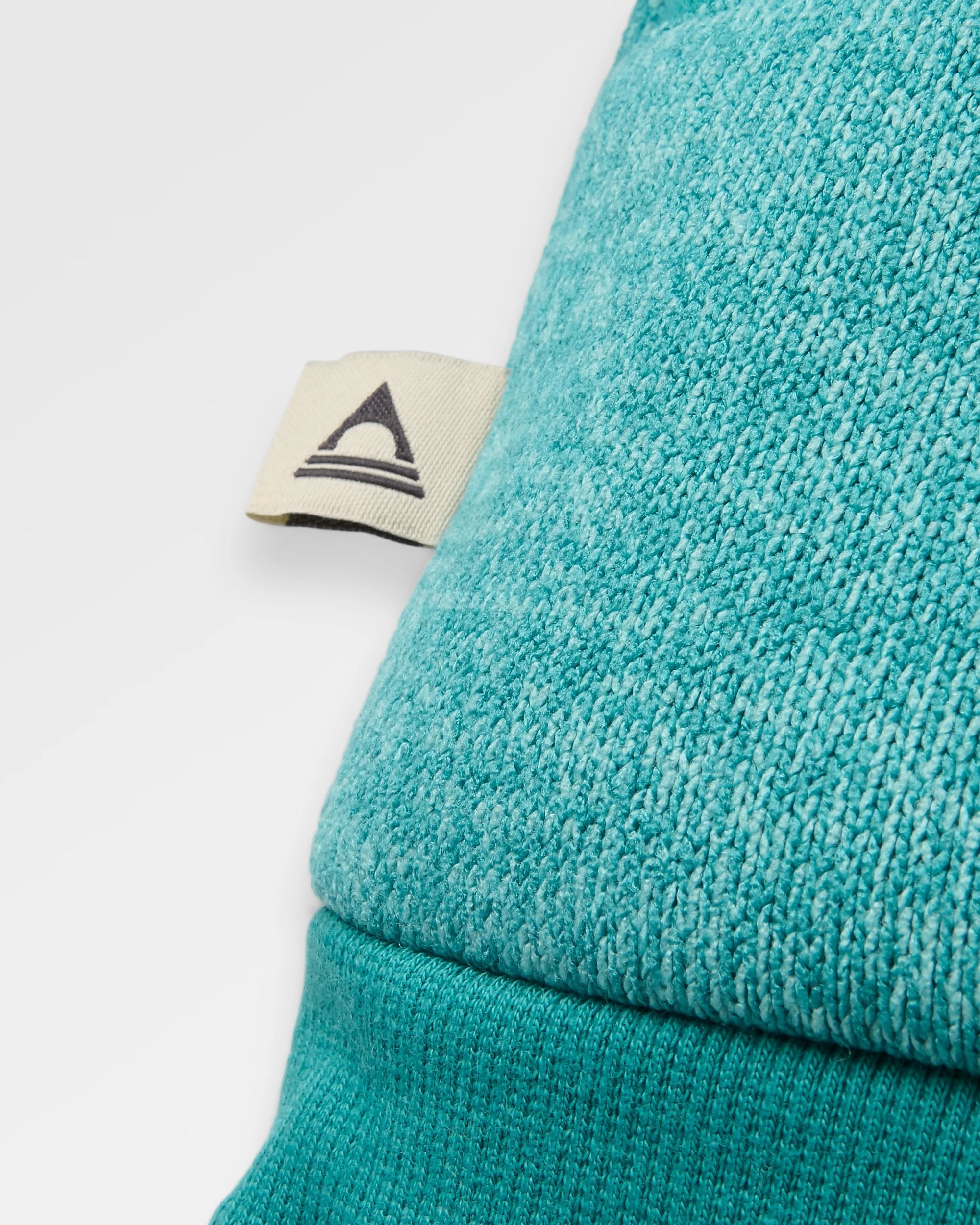 Big Skies Fleece Lined 1/2 Zip Sweatshirt - Pacific Green - Flatlay
