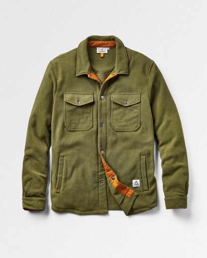 Maple Polar Fleece Shirt - Khaki