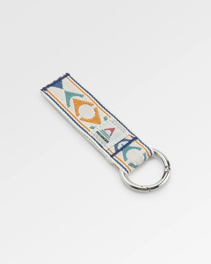 Travel Key Ring - Stepping Stone - Sunrise Orange/Birch