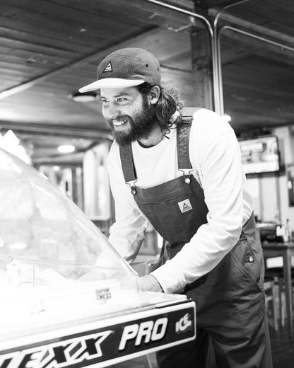 Vantage Organic Cotton Dungaree - Khaki - Lifestyle