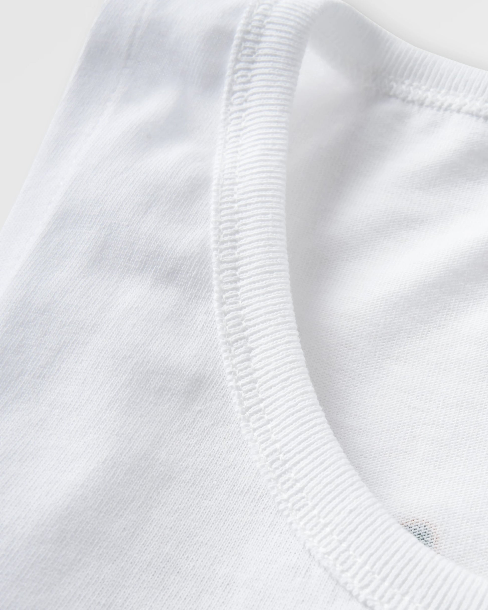 Dune Recycled Cotton Vest - White
