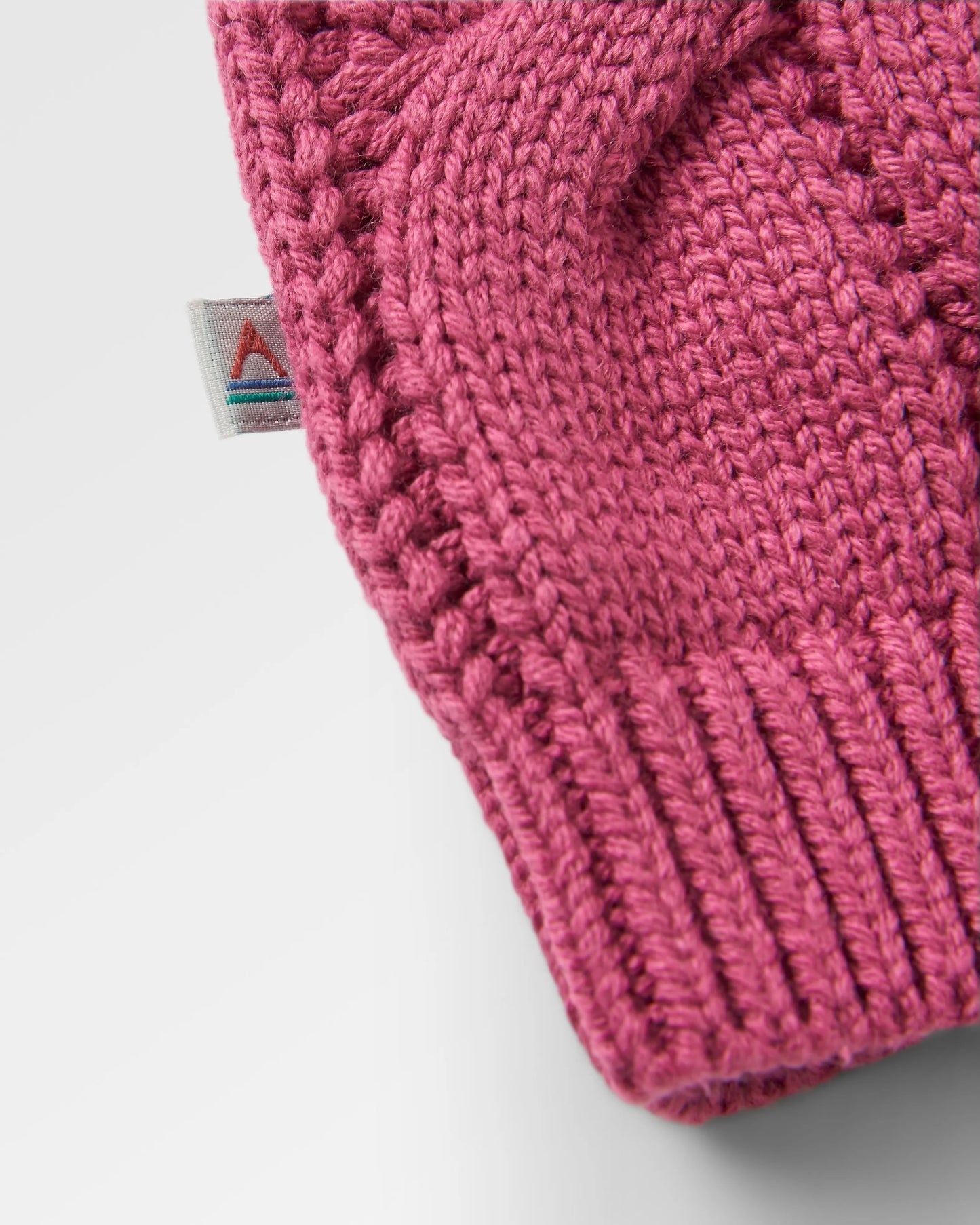 Comfort Stripe Organic Knitted Jumper - Rhubarb Multi Stripe