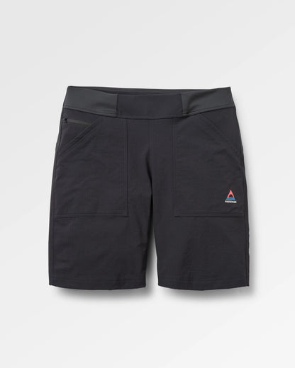Ridescape Women's Active Short - Black - Flatlay
