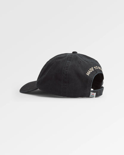 Odyssey Recycled 5 Panel Cap - Black