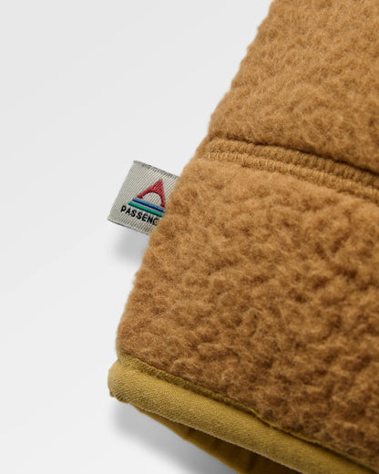 Home Sherpa Fleece - Dusty Ochre - Flatlay