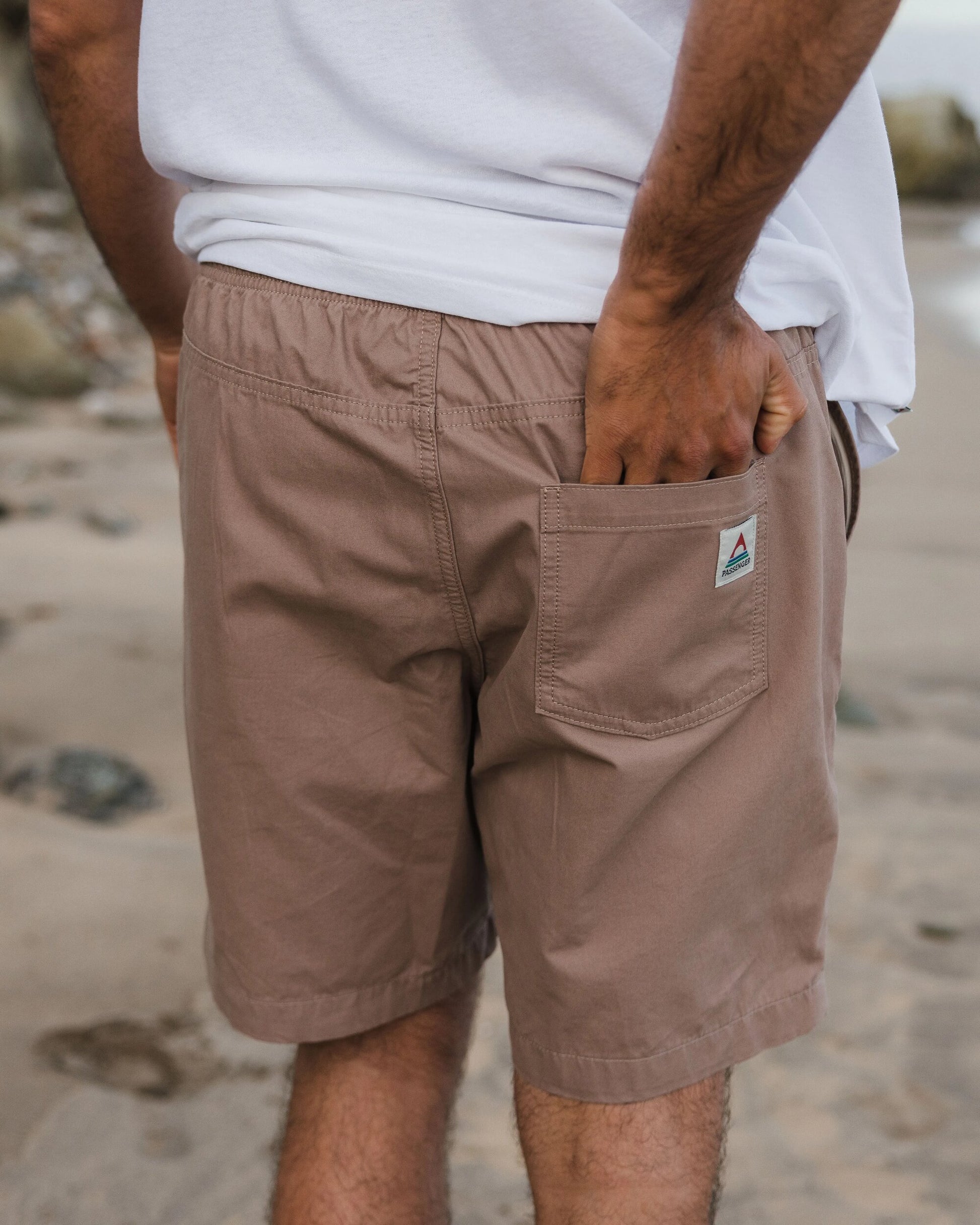 Drifter Organic Twill Short - Taupe