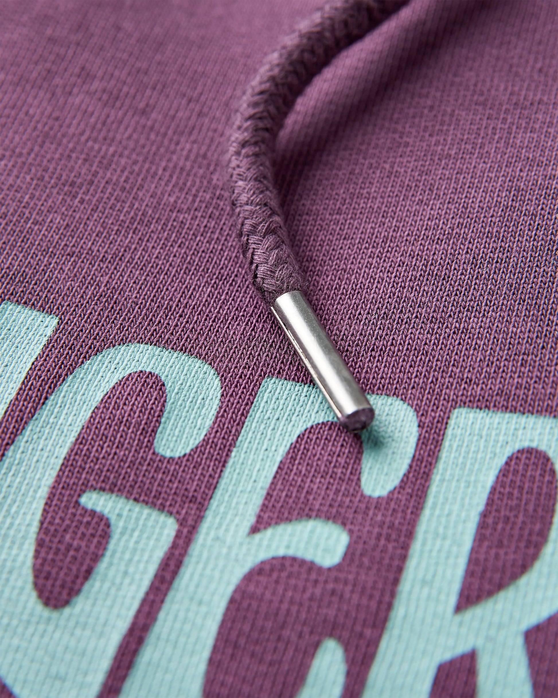 Yuca Organic Cotton Hoodie - Deep Plum