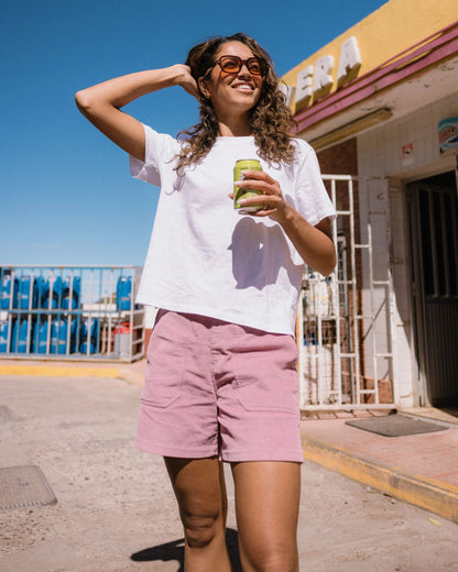 Avian Organic Cord Short - Spruce Yellow - Lifestyle