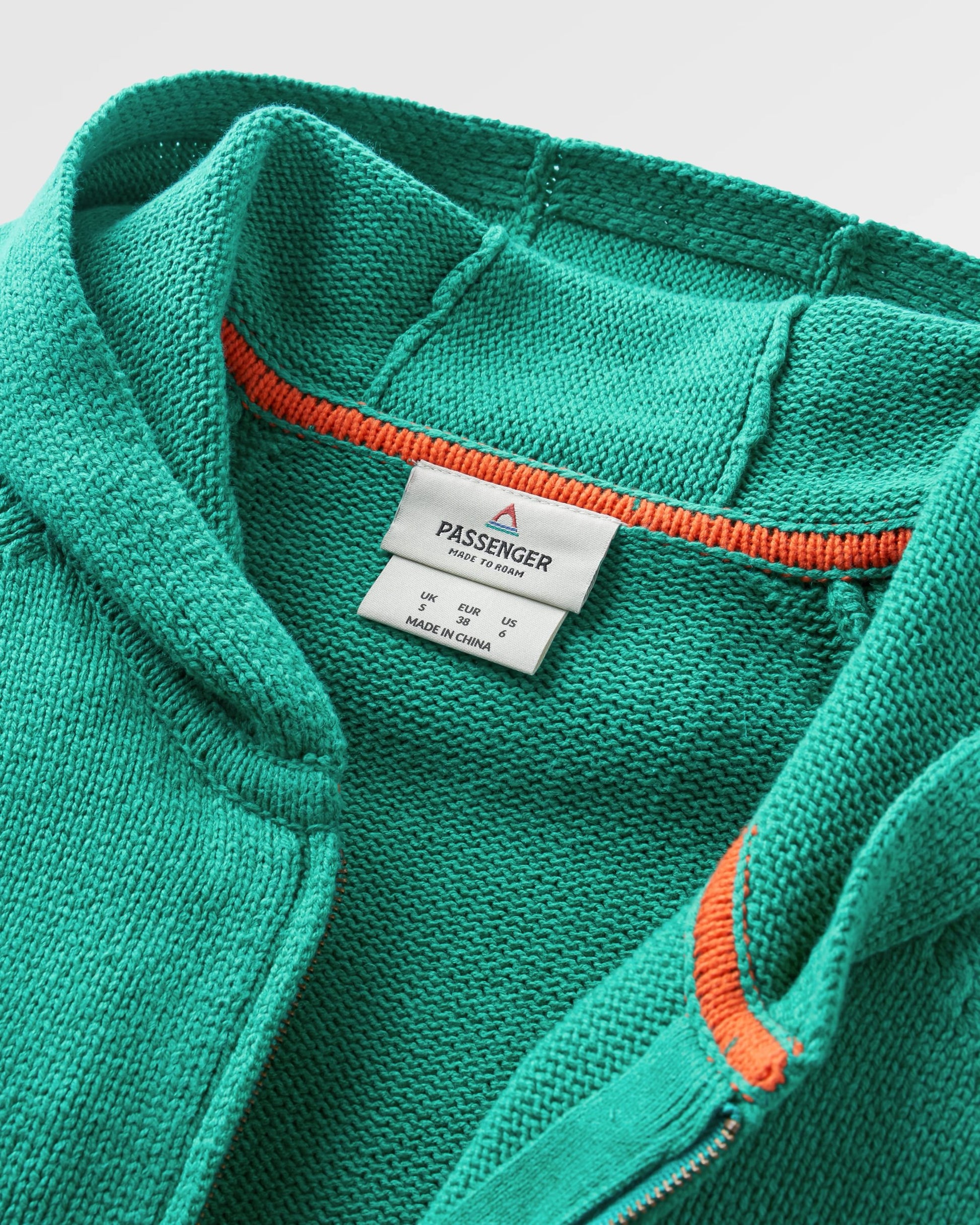 Cove Recycled Knitted Zip Hoodie - Greenlake