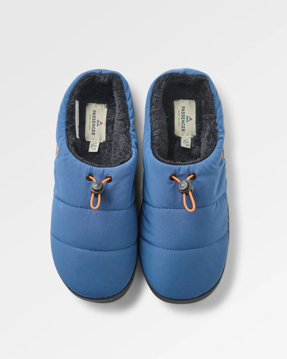 Step Out Men's Slipper - Dark Denim - Flatlay