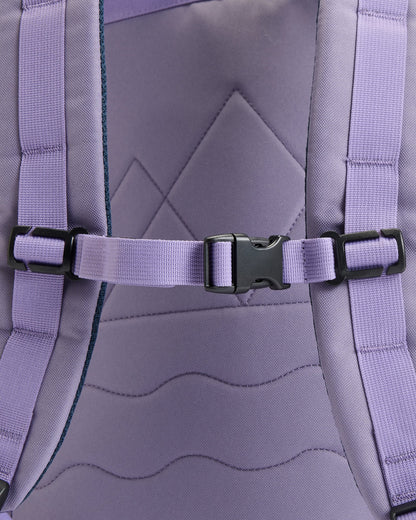 Boondocker 26L Backpack - Heather/ Deep Purple - Flatlay