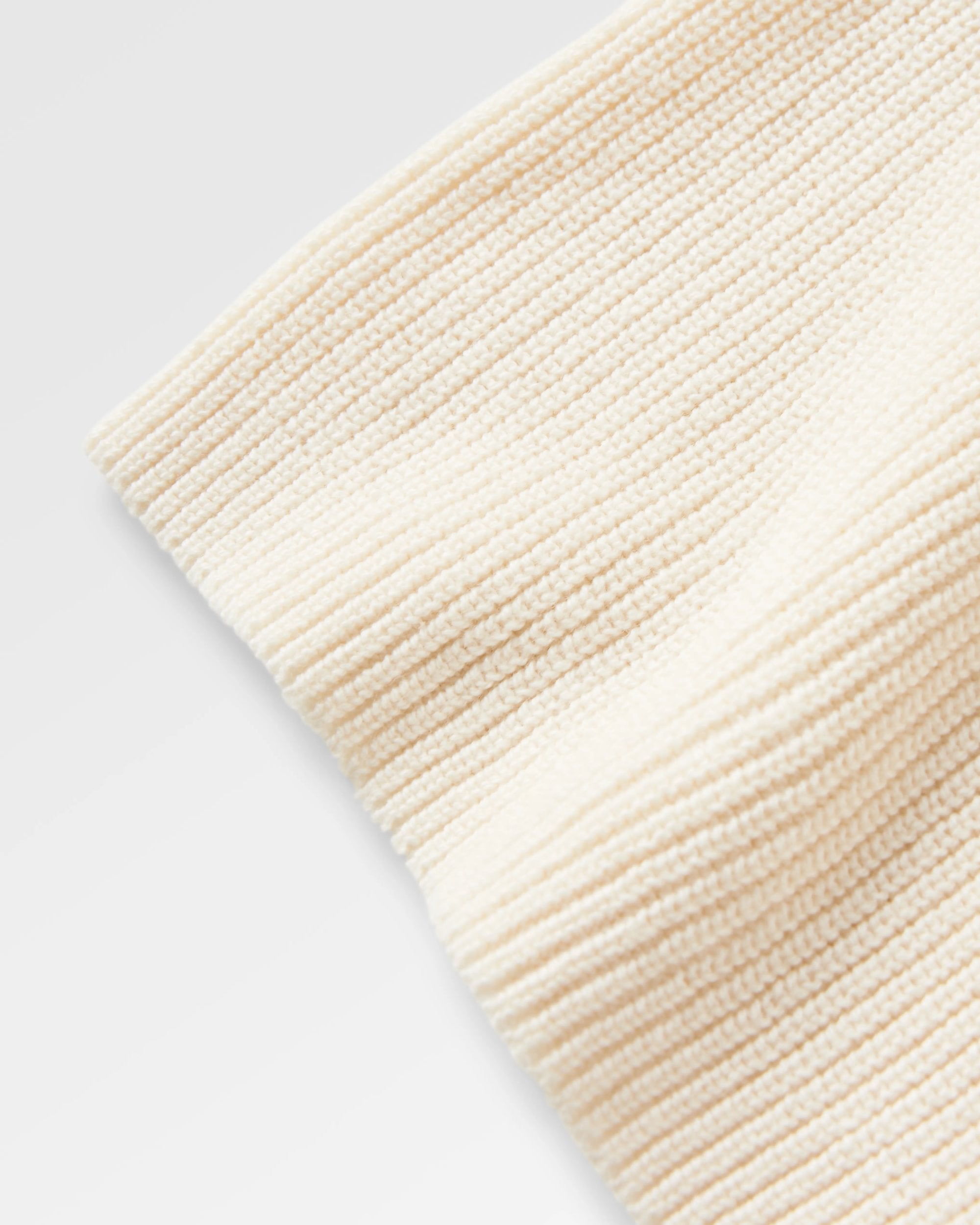 Vintage Organic Knitted Jumper - Birch - Flatlay