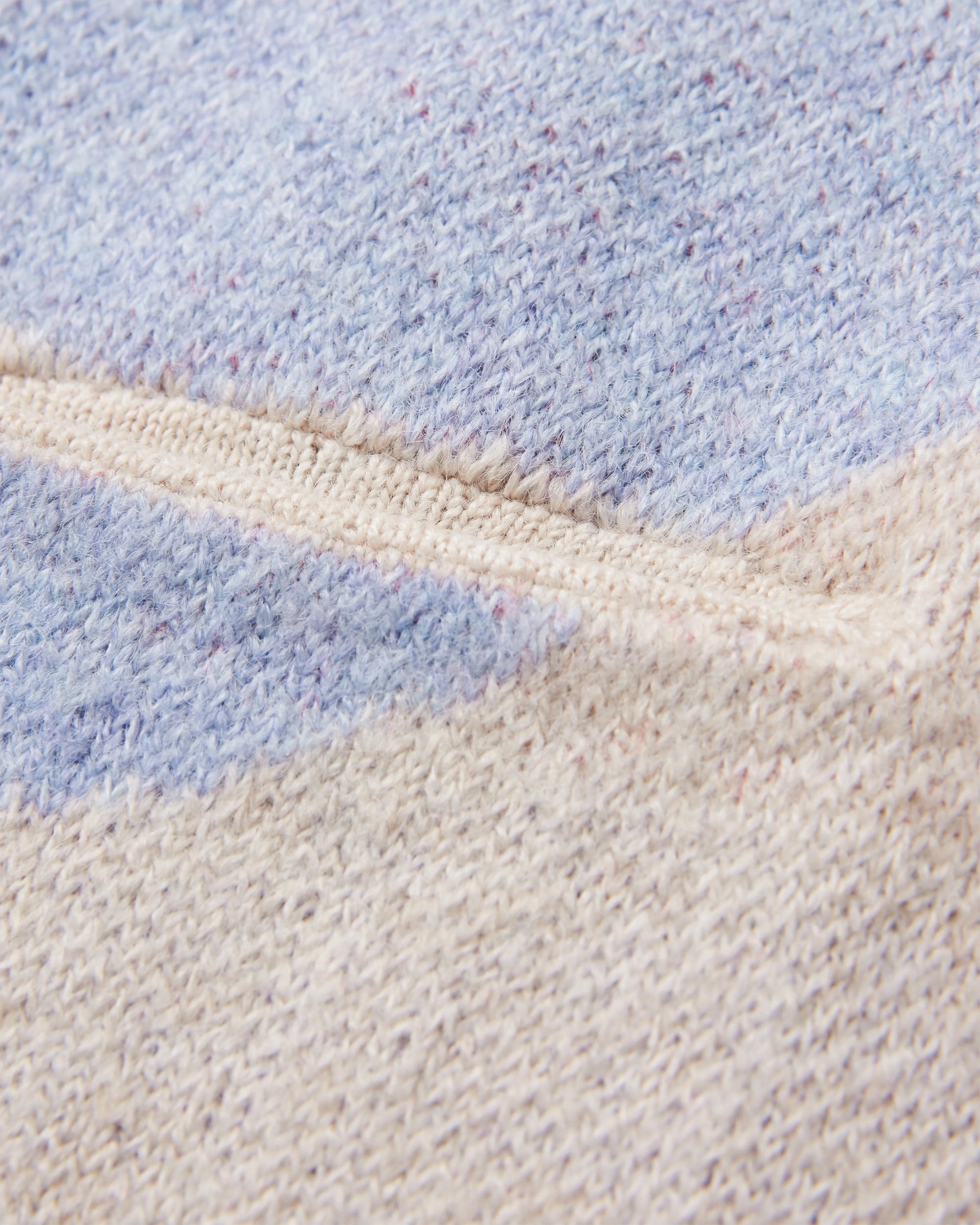 Scenic Recycled Long Knitted Cardigan - Scenic Sunrise Orange - Flatlay