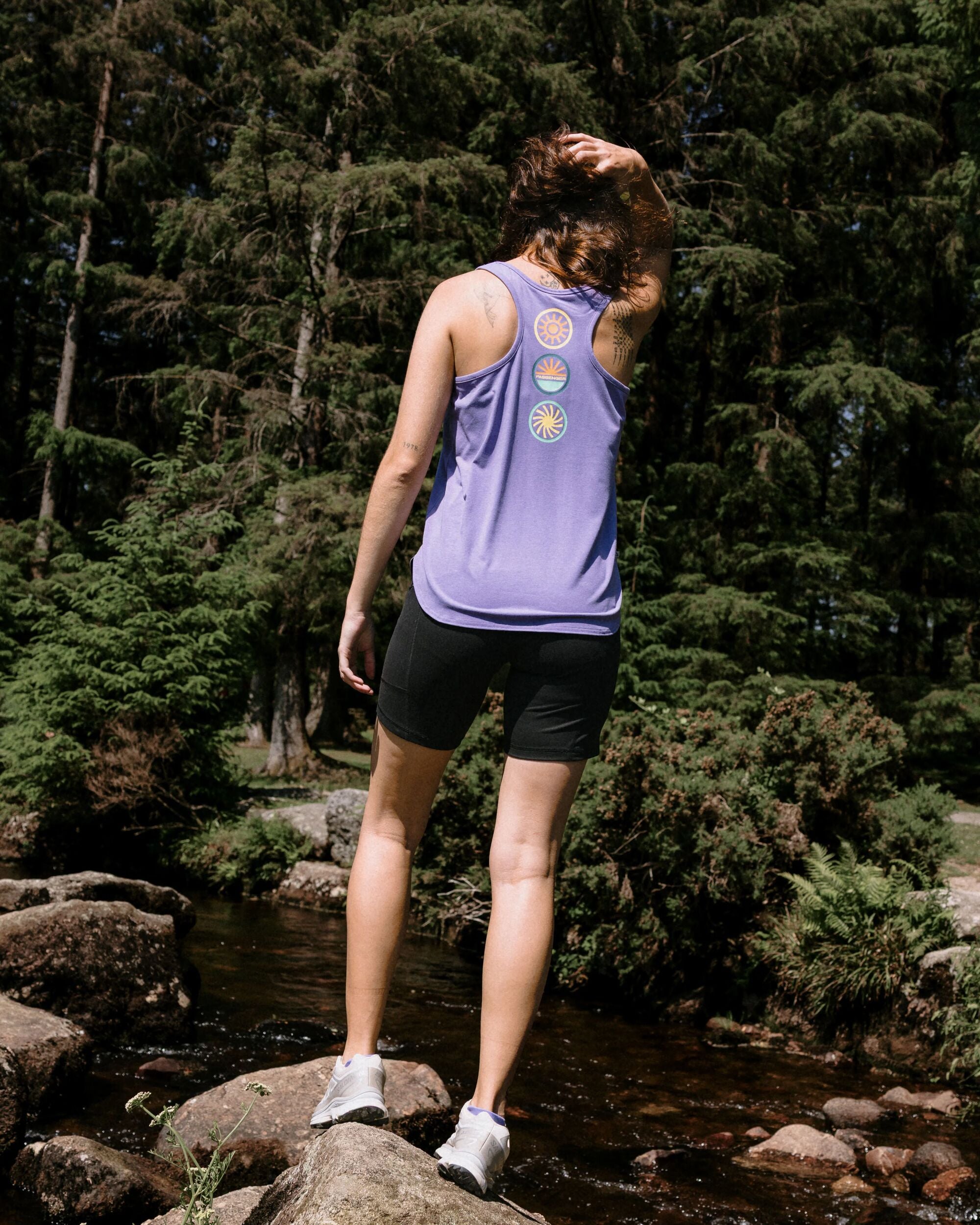 Chase The Light Drirelease® Active Vest - Purple Haze - Lifestyle