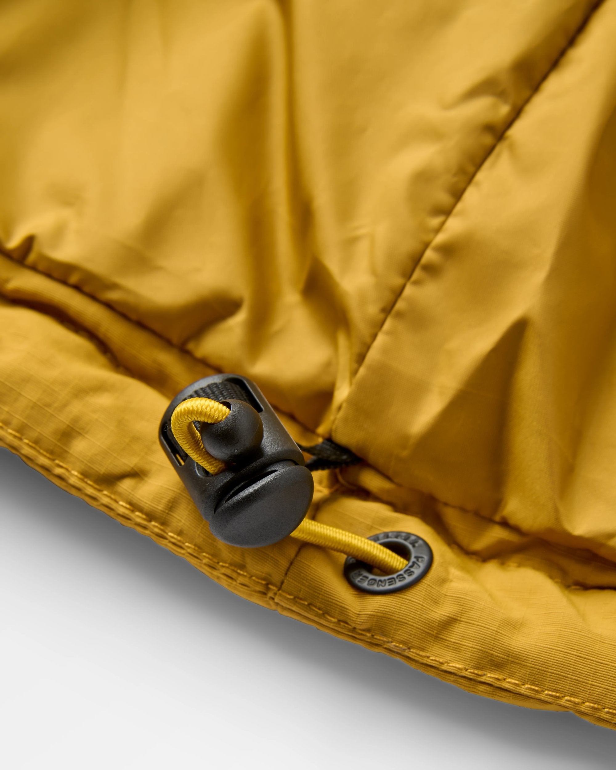 Lara Quilted Jacket - Charcoal/Dusty Ochre - Flatlay