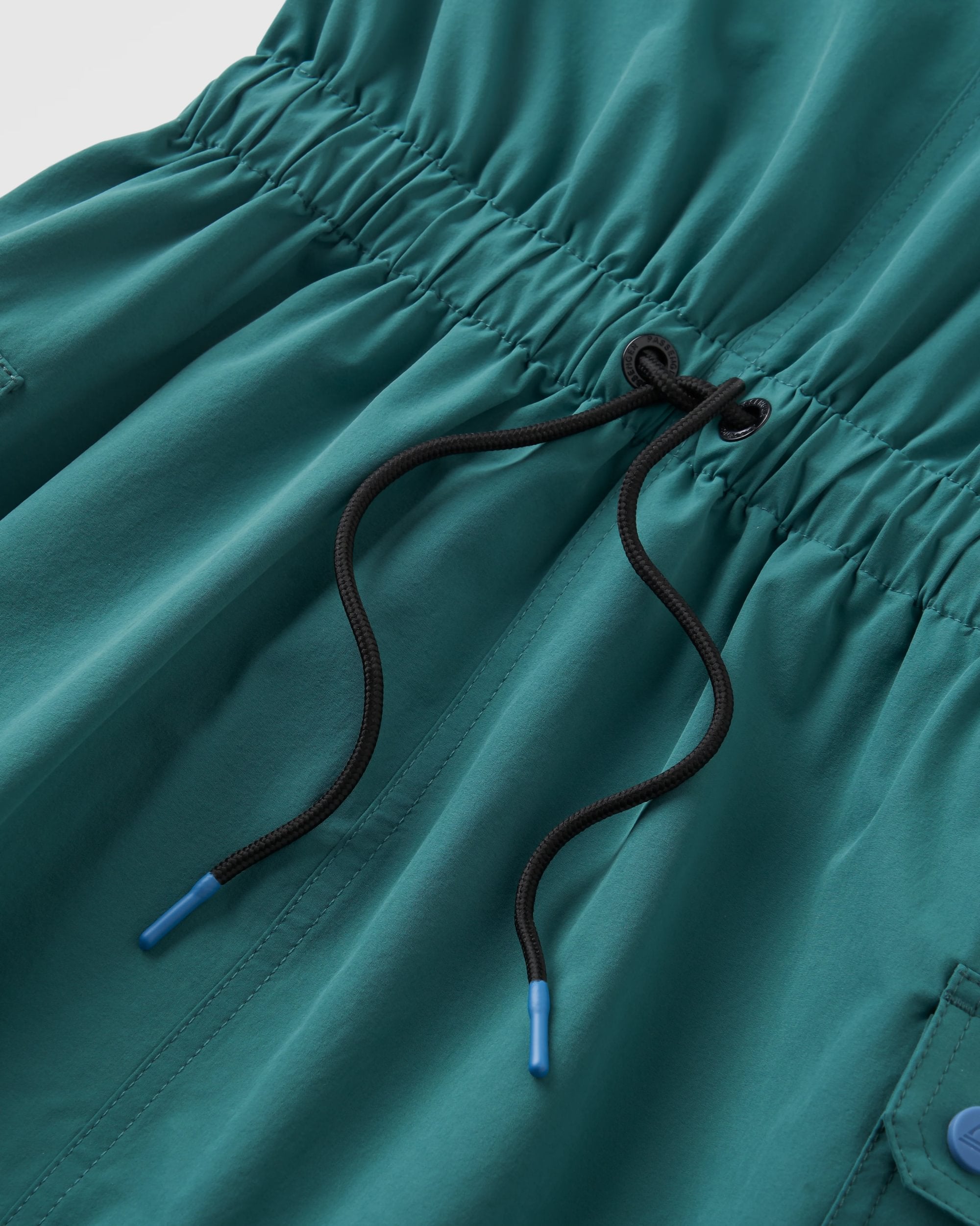 Trail Recycled Cargo Dress - Deep Ocean - Flatlay