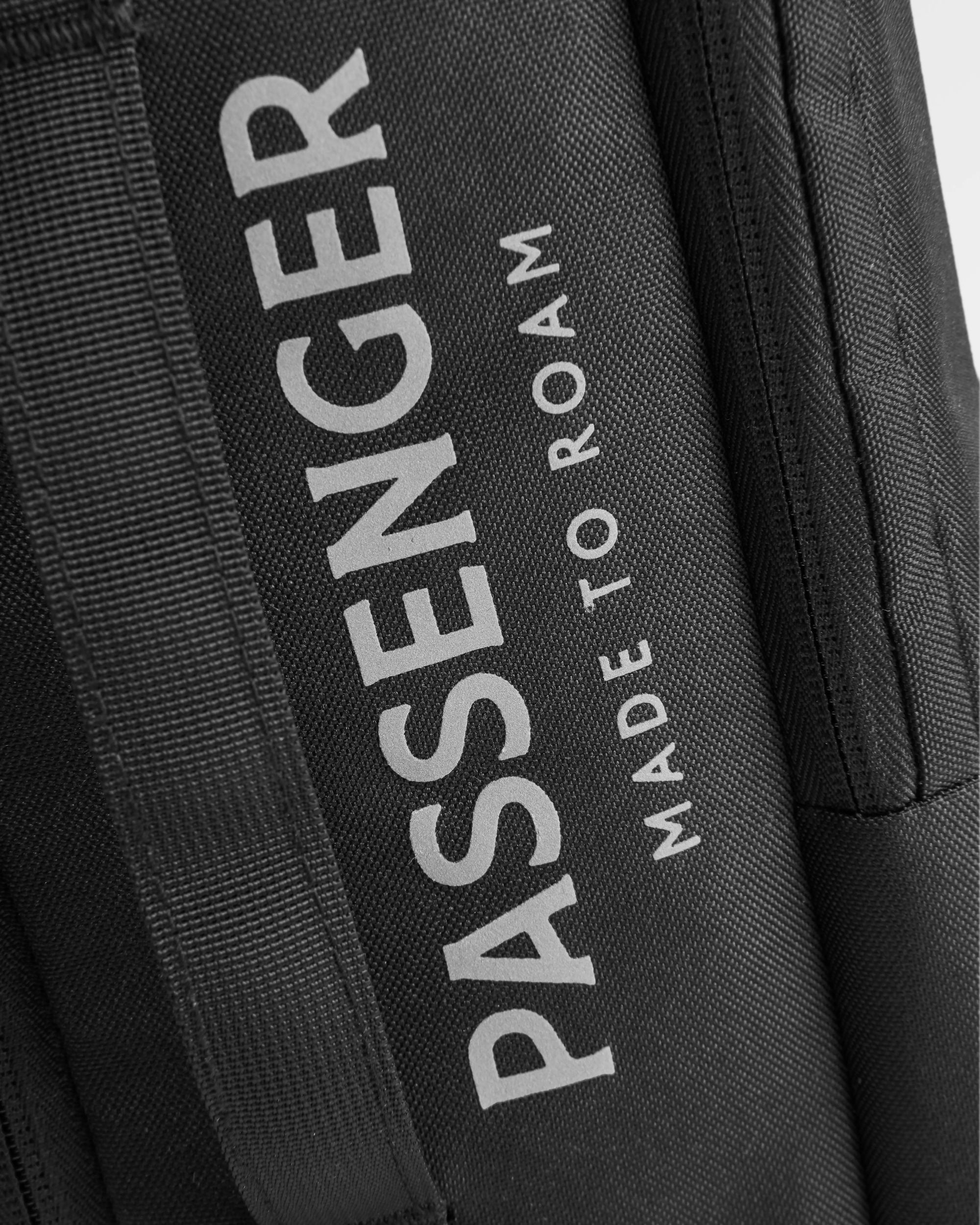 Stratos Duffel Backpack - Black - Flatlay