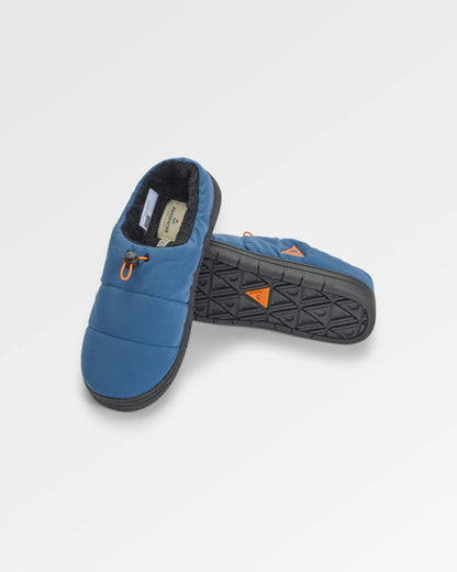 Step Out Men's Slipper - Dark Denim - Flatlay