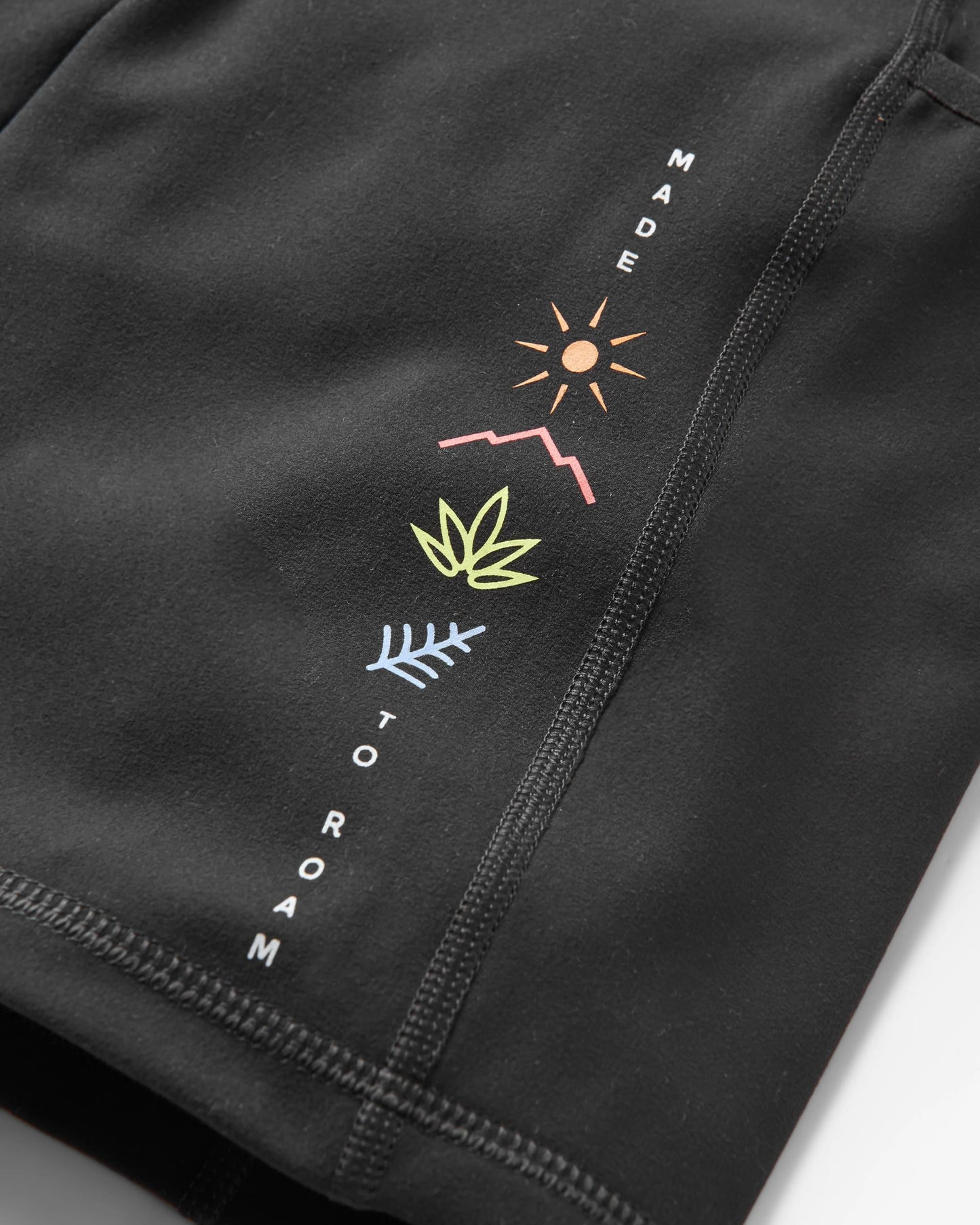 Mantra Recycled Bike Short - Black